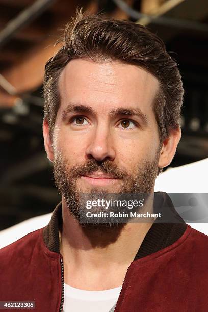 Actor Ryan Reynolds attends the "Mississippi Grind" premiere party at Chase Sapphire on January 24, 2015 in Park City, Utah.