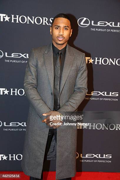 Trey Songz attends The 2015 BET Honors Awards at Warner Theatre on January 24 in Washington, DC.