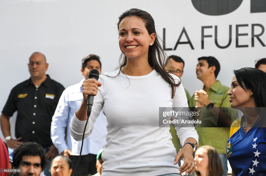 Anti-government protest in Venezuela