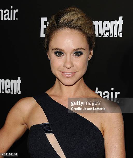 Actress Becca Tobin attends the Entertainment Weekly celebration honoring nominees for the Screen Actors Guild Awards at Chateau Marmont on January...