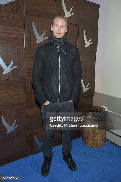 Alexander Skarsgard at The Diary of a Teenage Girl Cast Party at the GREY GOOSE Blue Door during Sundance on January 24, 2015 in Park City, Utah.
