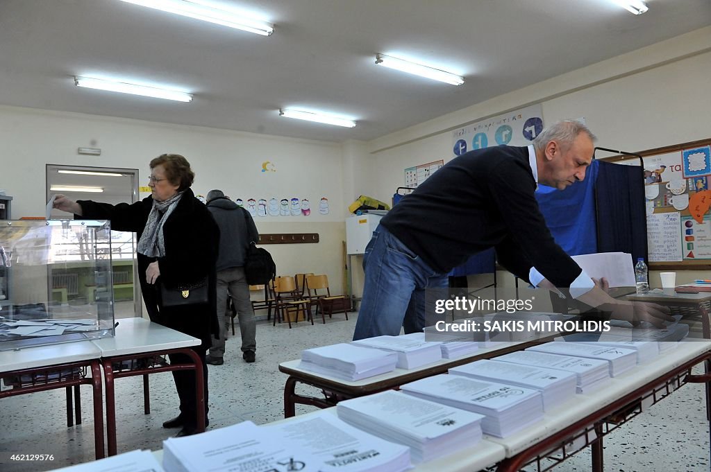 GREECE-VOTE-ELECTION