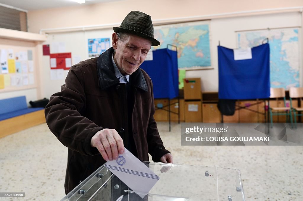 GREECE-VOTE-ELECTION