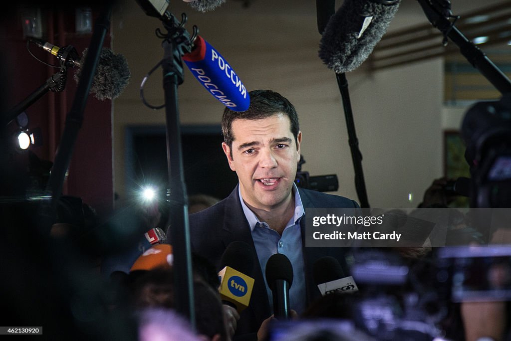 Greek Voters Head To The Polls For The General Election