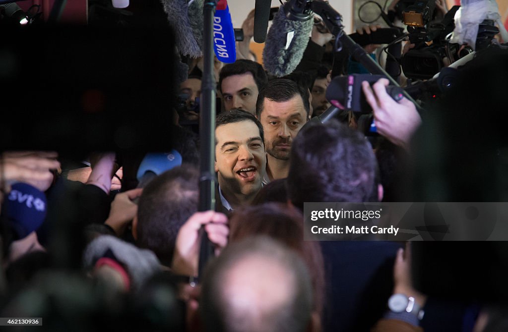 Greek Voters Head To The Polls For The General Election