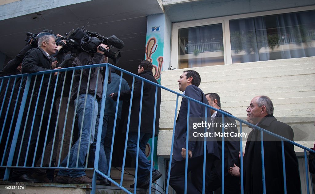 Greek Voters Head To The Polls For The General Election