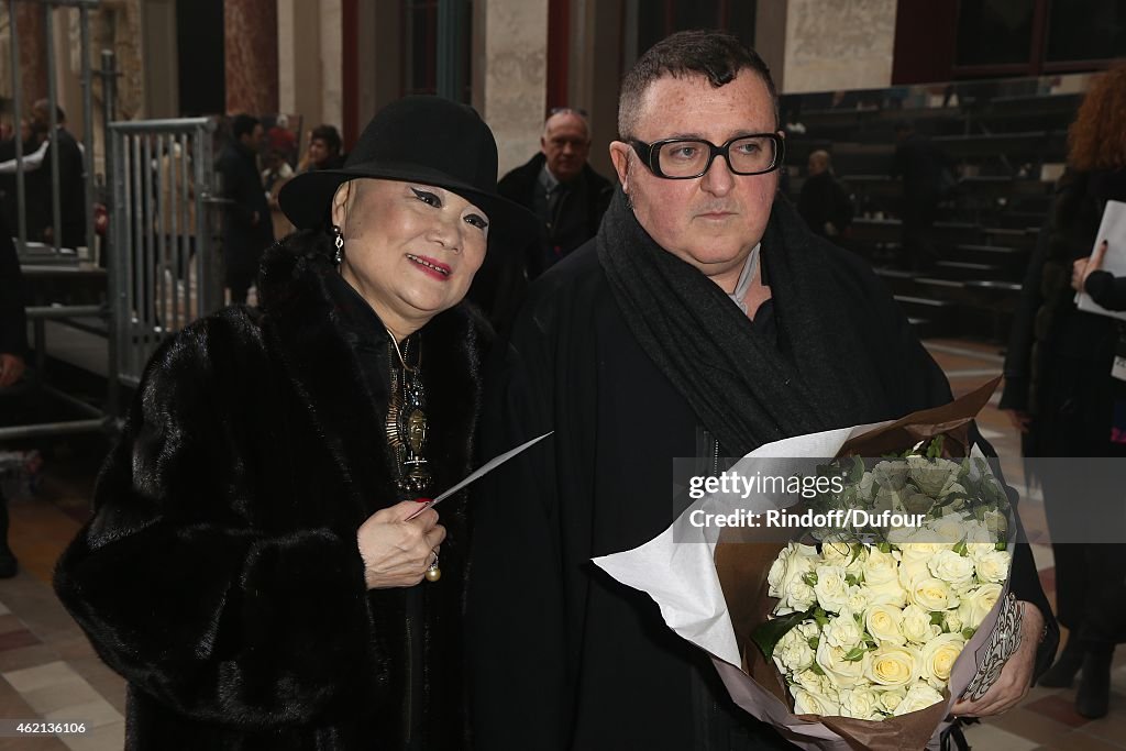 Lanvin : Front Row - Paris Fashion Week - Menswear F/W 2015-2016