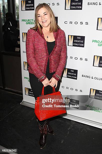 Representative Loretta Sanchez attends the #BePeerless125 Creative Coalition's Teachers Making A Difference Luncheon at the Sundance Film Festival on...