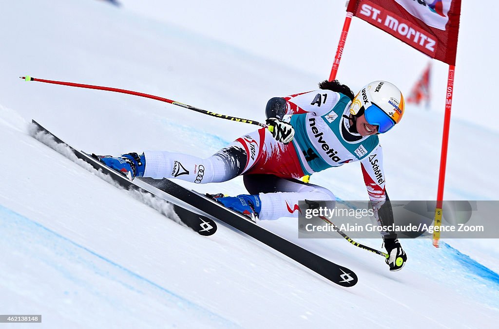 Audi FIS Alpine Ski World Cup - Women's Super Giant Slalom