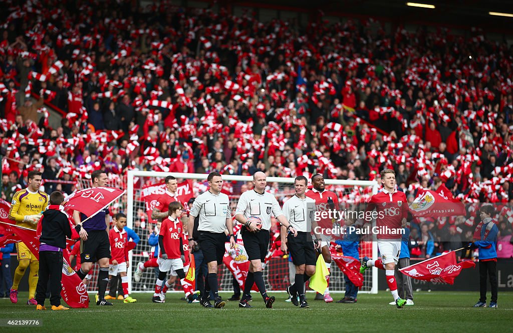 Bristol City v West Ham United - FA Cup Fourth Round