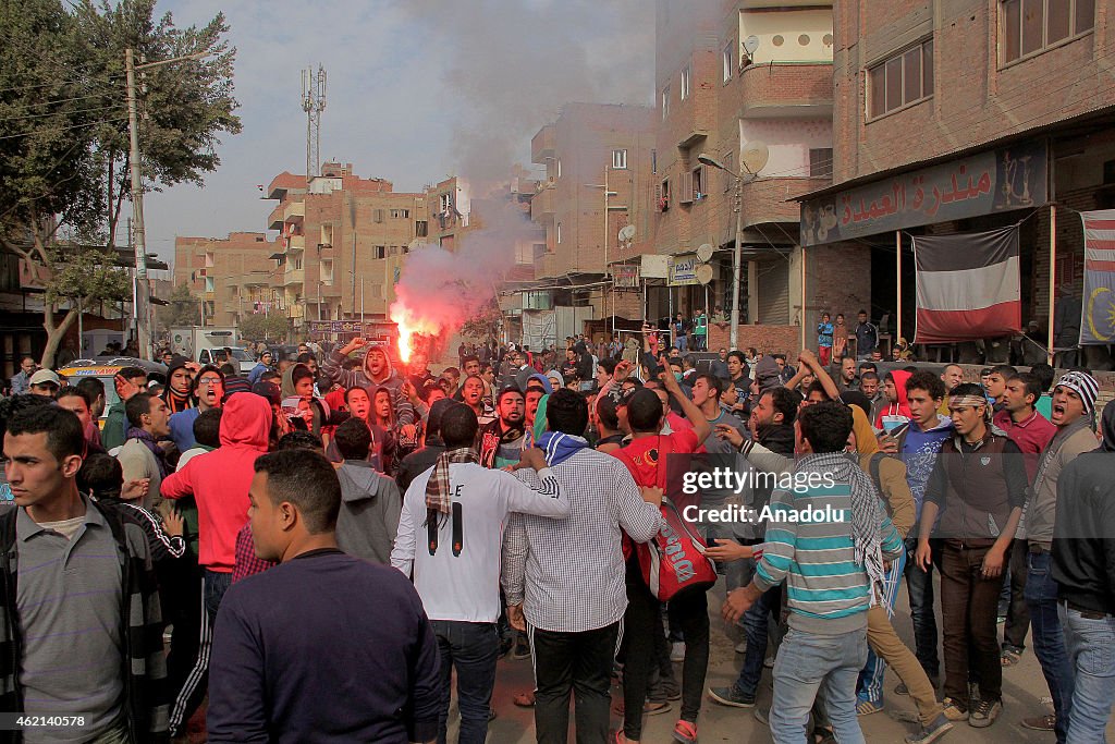 Protest held as Egypt marks 4th anniversary of revolution