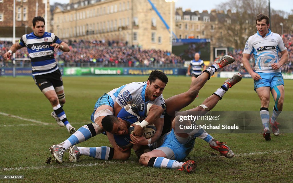 Bath Rugby v Glasgow Warriors - European Rugby Champions Cup