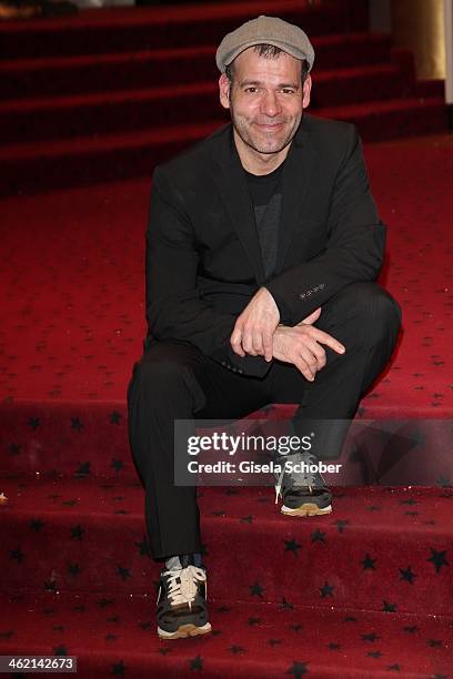 Mike Marzuk, director attends the premiere of the film 'Fuenf Freunde 3' at Cinemaxx on January 12, 2014 in Munich, Germany.