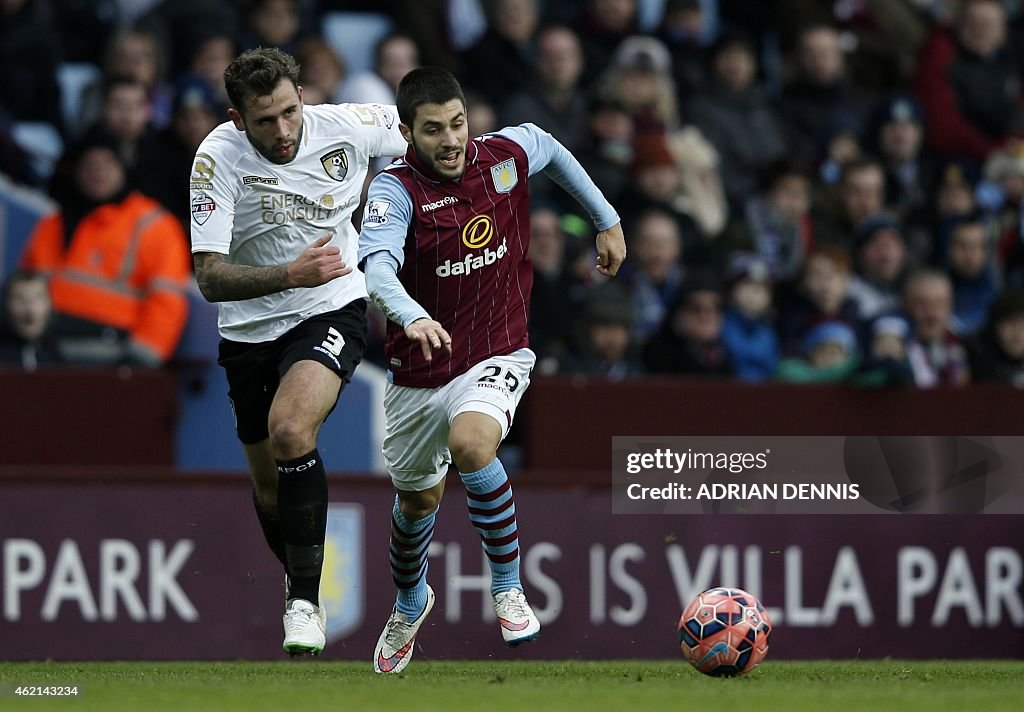 FBL-ENG-FACUP-ASTON VILLA-BOURNEMOUTH