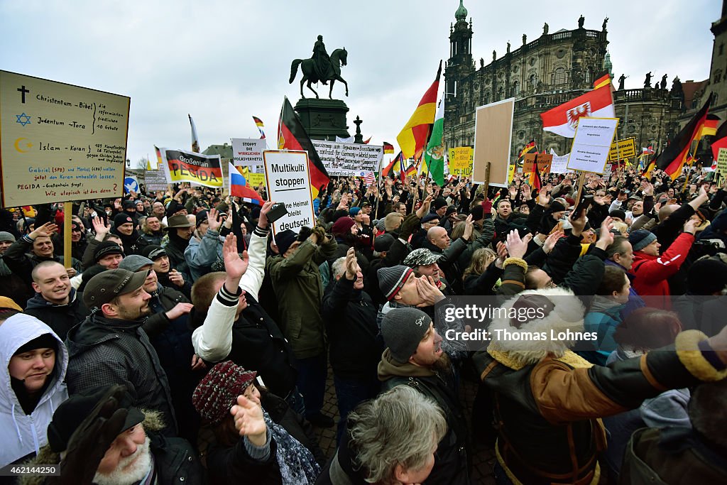 Pegida Resumes Dresden Gatherings