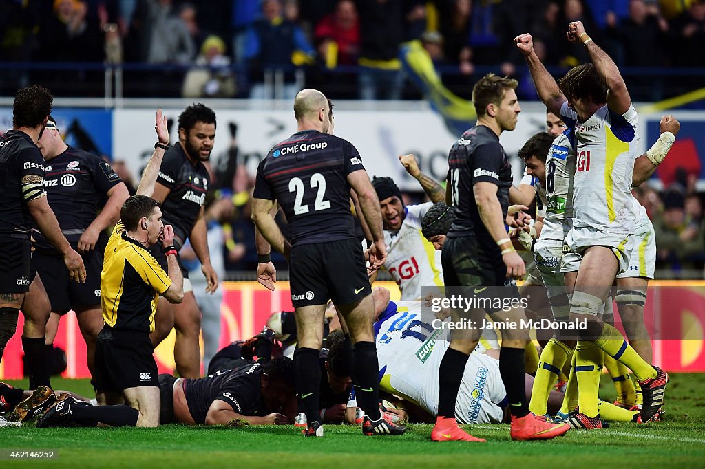 ASM Clermont Auvergne v Saracens - European Rugby Champions Cup