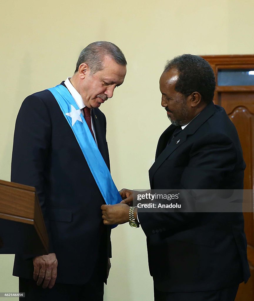 Turkish President Erdogan in Somalia