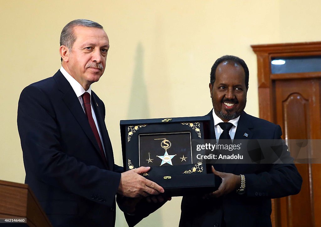 Turkish President Erdogan in Somalia