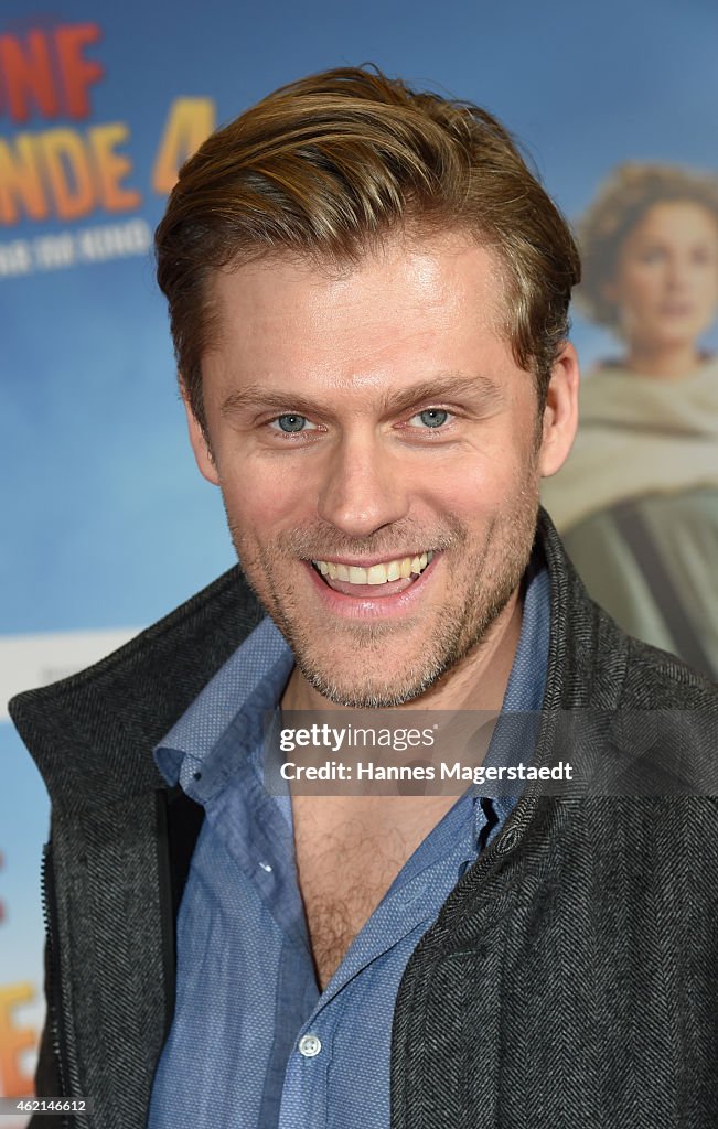 Jens Atzorn attends the premiere of the film 'Fuenf Freunde 4' at