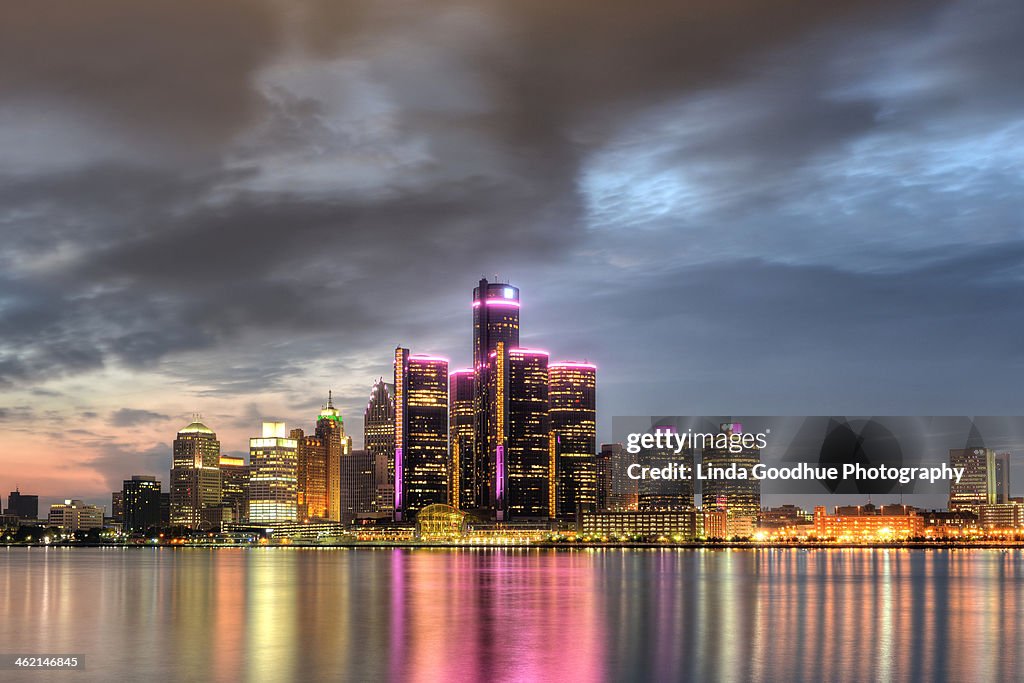 Detroit cityscape