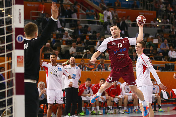 QAT: Austria v Qatar Eight Finals - 24th Men's Handball World Championship