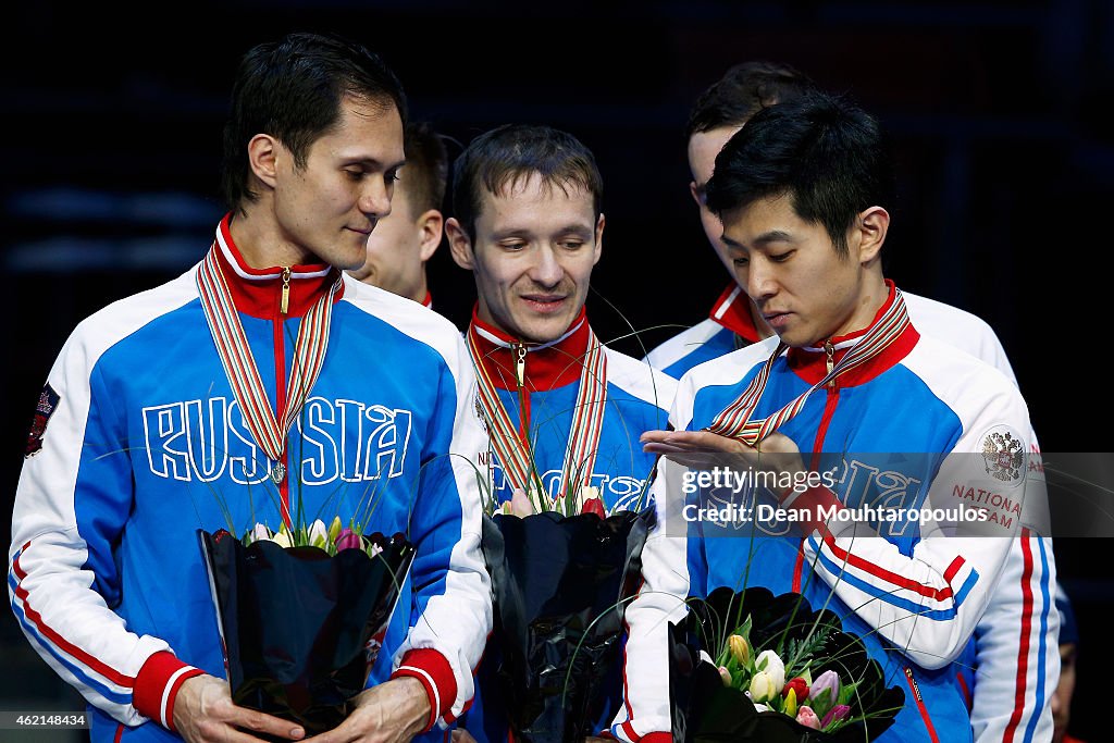 ISU European Short Track Speed Skating Championships 2015 - Day Three