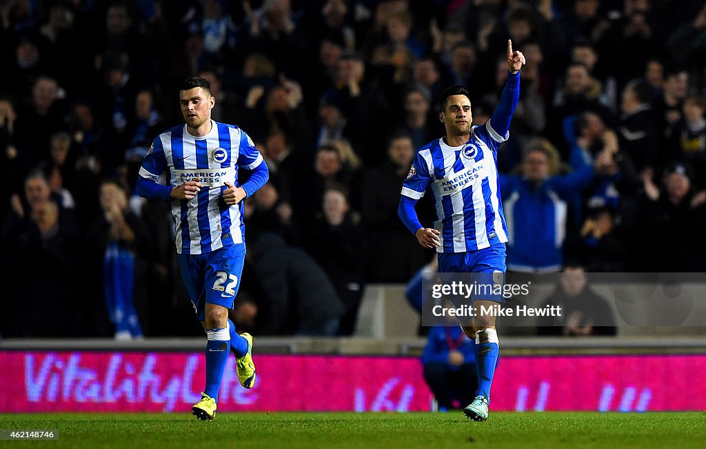 Brighton & Hove Albion v Arsenal - FA Cup Fourth Round