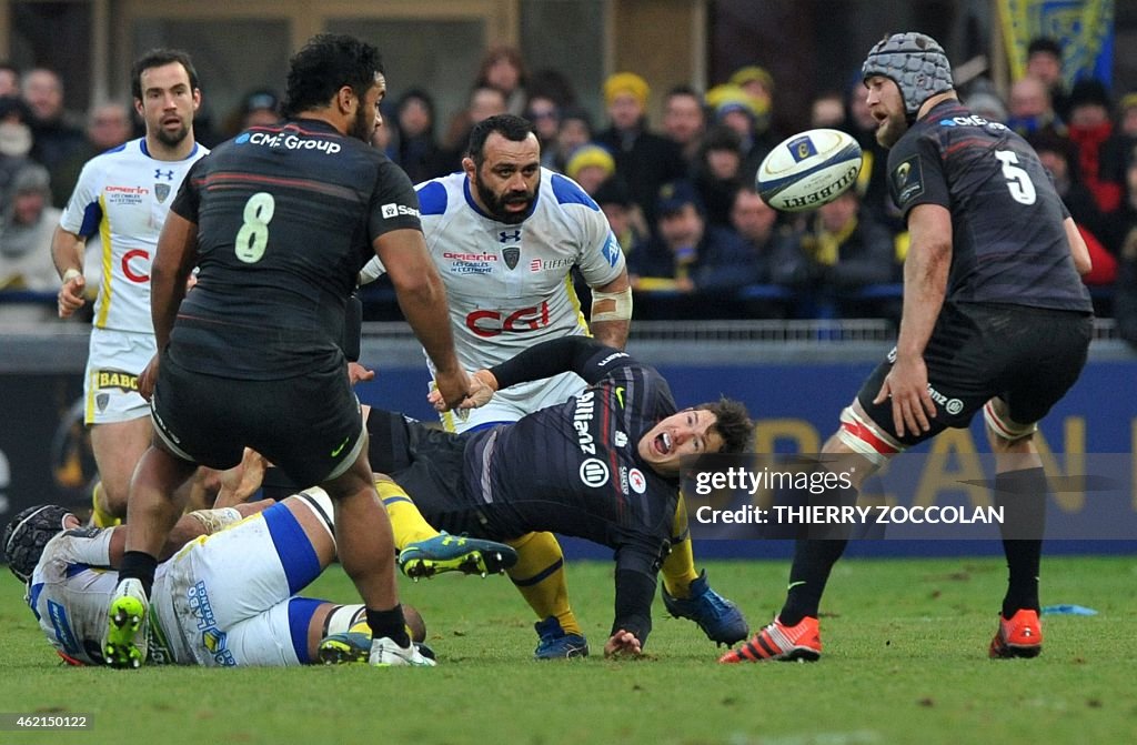 RUGBYU-FRA-TOP14-CLERMONT-SARACENS