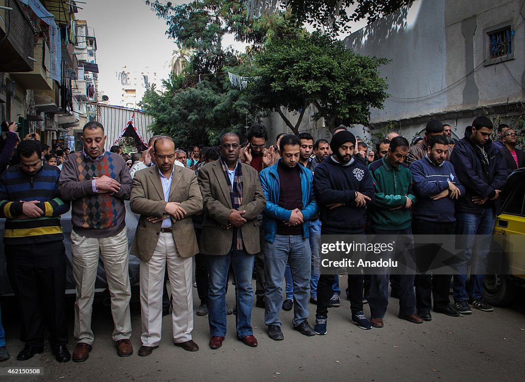 Egyptian activist Shaimaa al-Sabbagh's funeral in Alexandria