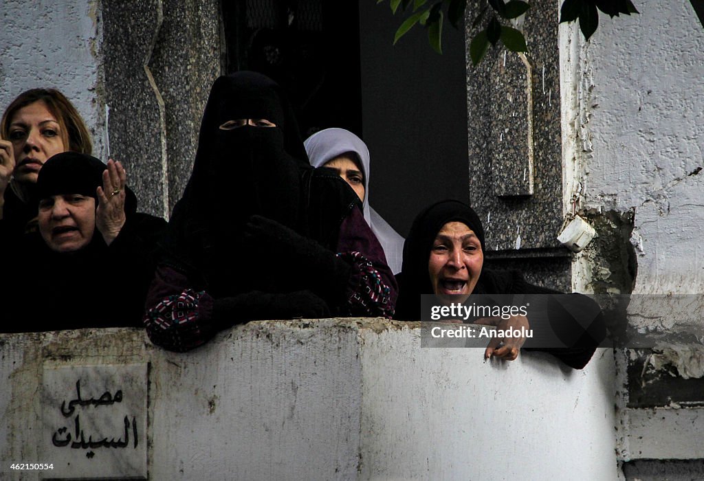 Egyptian activist Shaimaa al-Sabbagh's funeral in Alexandria