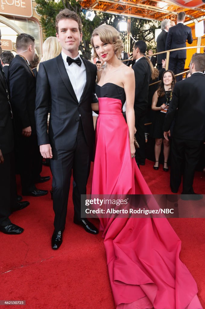 NBC's "71st Annual Golden Globe Awards" - Red Carpet Arrivals