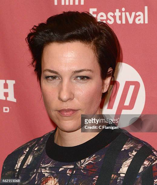 Actress Rebecca Henderson attends the 'Mistress America' Premiere during the 2015 Sundance Film Festival at the Eccles Center Theatre on January 24,...