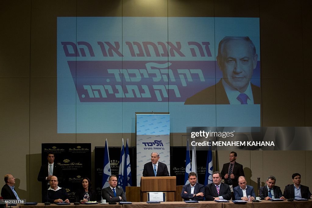 ISRAEL-POLITICS-LIKUD-ELECTION