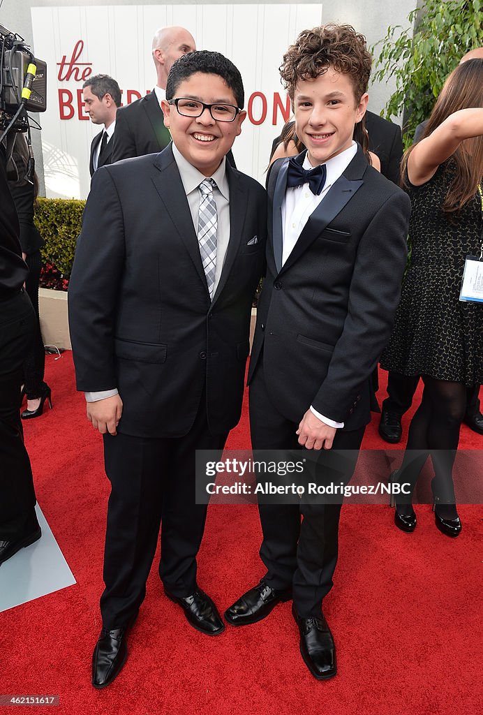 NBC's "71st Annual Golden Globe Awards" - Red Carpet Arrivals