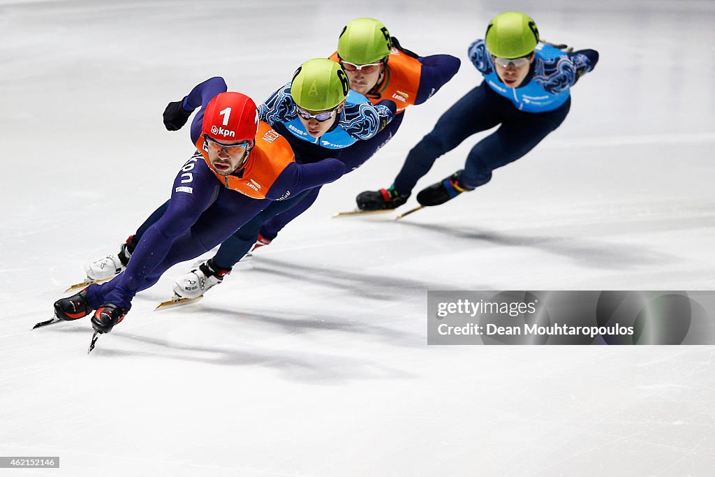 ISU European Short Track Speed Skating Championships 2015 - Day Three
