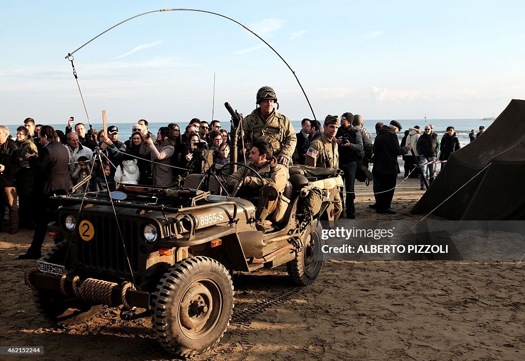 ITALY-BRITAIN-US-HISTORY-WWII-REENACTAMENT