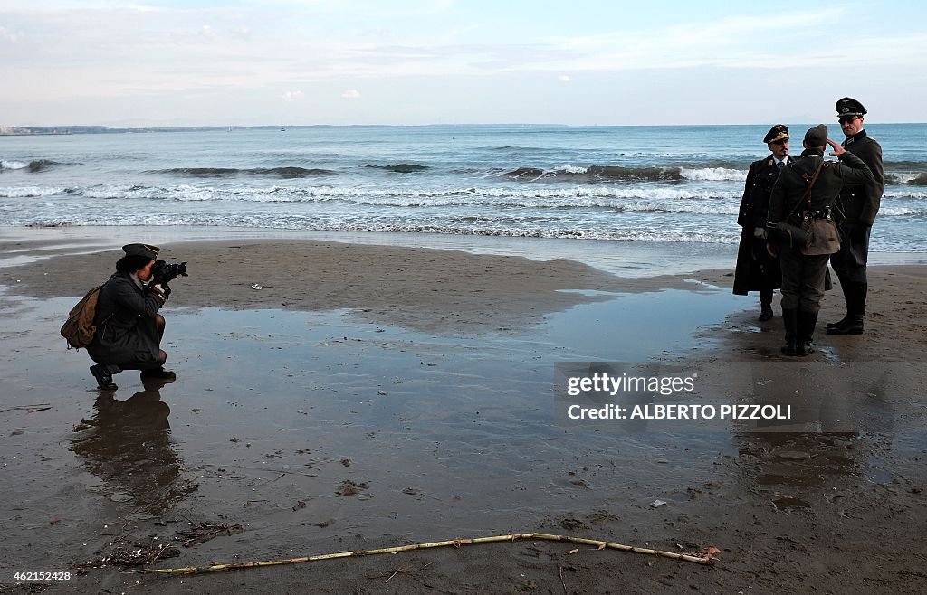 ITALY-BRITAIN-US-HISTORY-WWII-REENACTAMENT