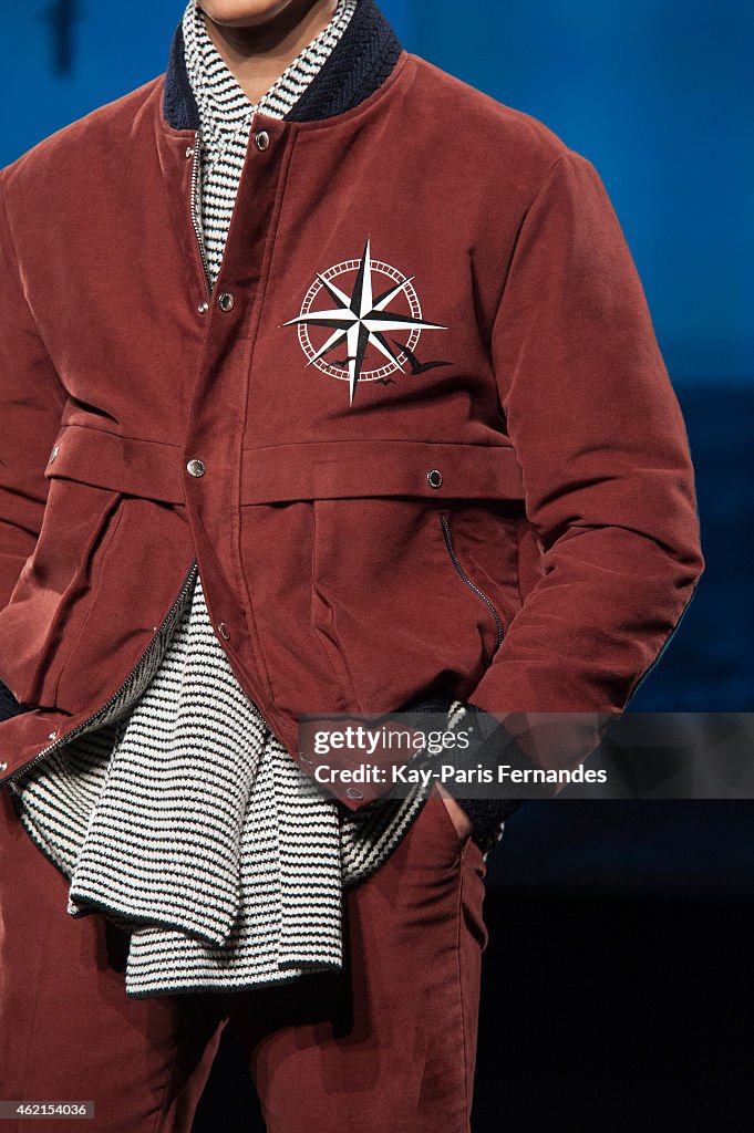 Umit Benan : Runway - Paris Fashion Week - Menswear F/W 2015-2016