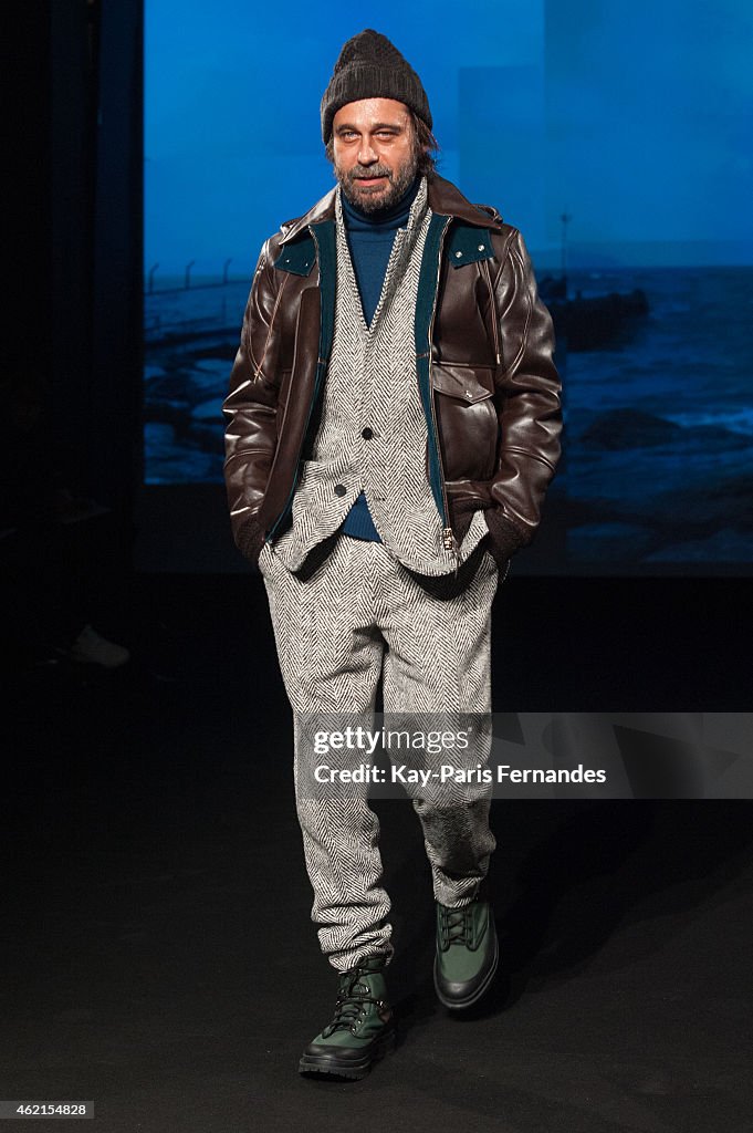 Umit Benan : Runway - Paris Fashion Week - Menswear F/W 2015-2016