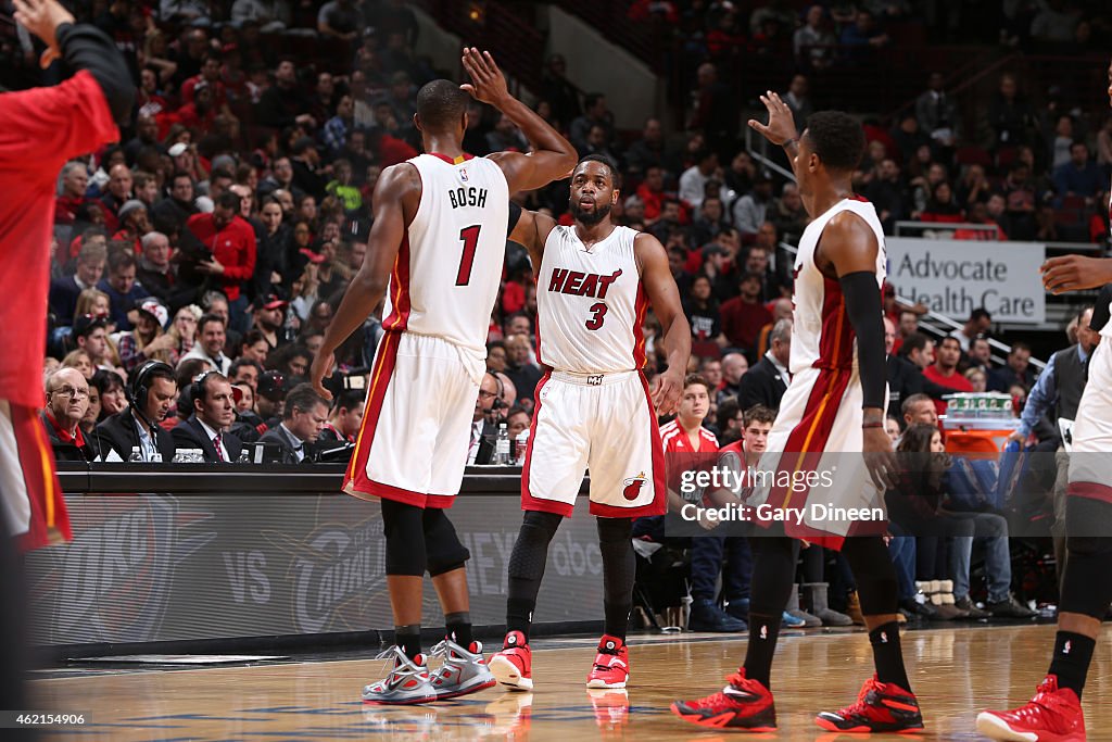 Miami Heat v Chicago Bulls