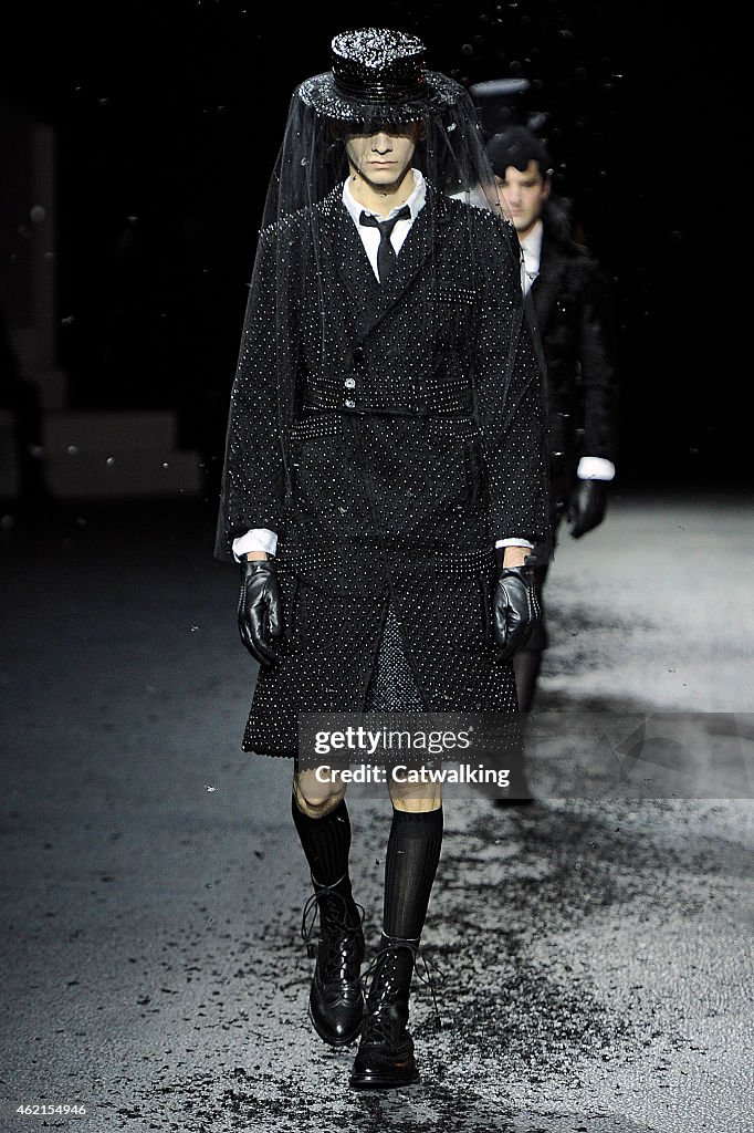 Thom Browne - Mens Fall 2015 Runway - Paris Menswear Fashion Week