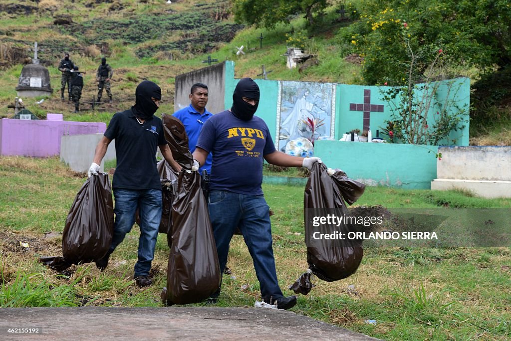 HONDURAS-CRIME-GANGS