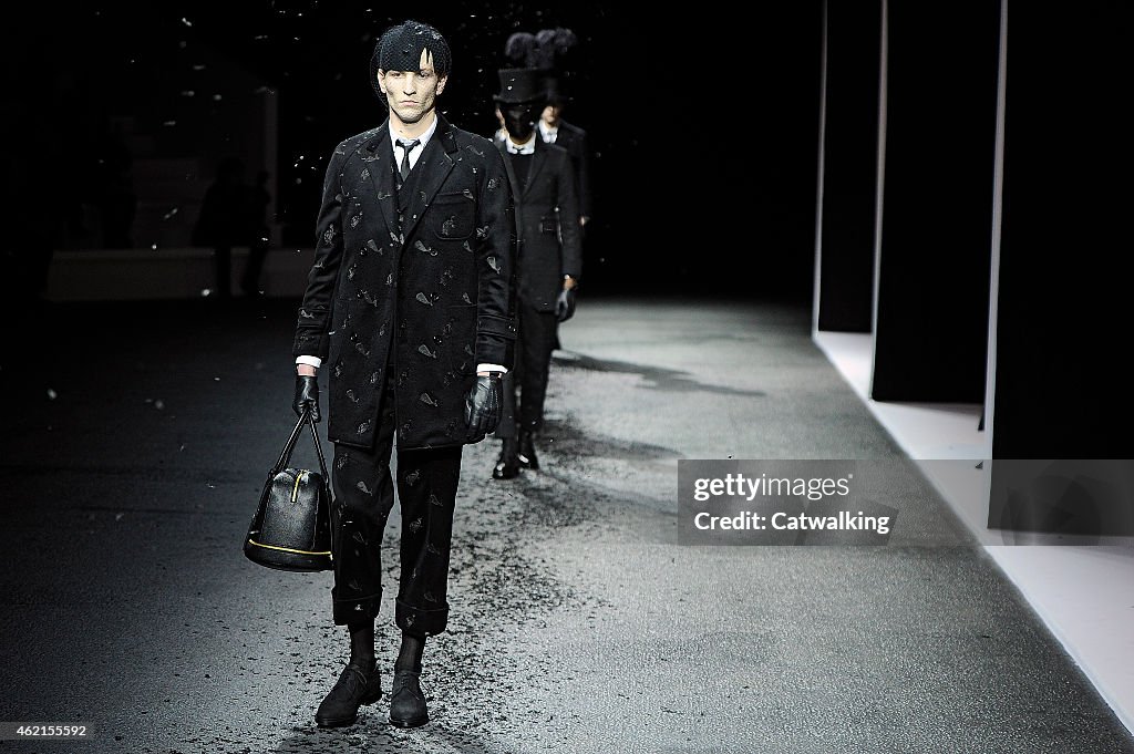 Thom Browne - Mens Fall 2015 Runway - Paris Menswear Fashion Week