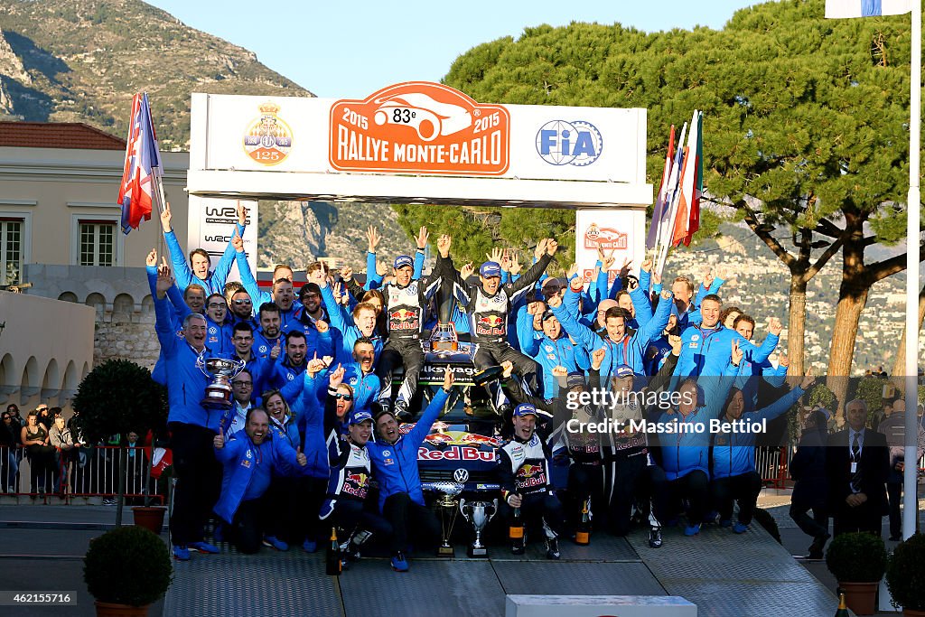FIA World Rally Championship Monte-Carlo -  Day Four