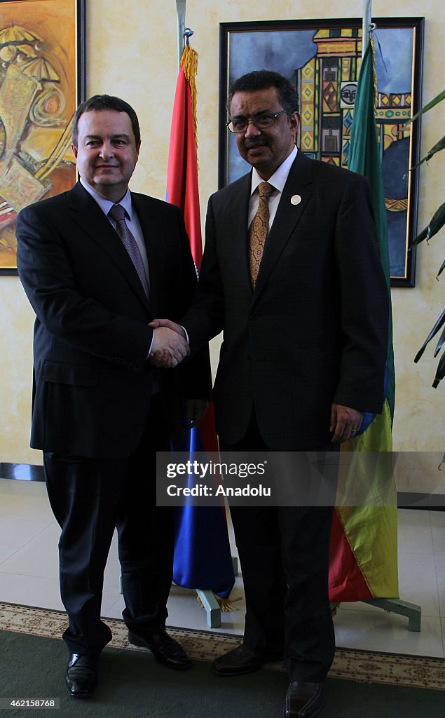 Serbian FM Ivica Dacic in Addis Ababa