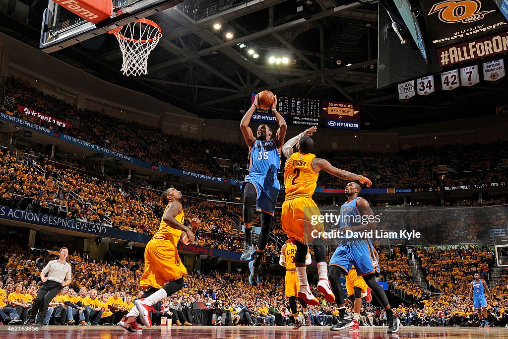 Oklahoma City Thunder v Cleveland Cavaliers