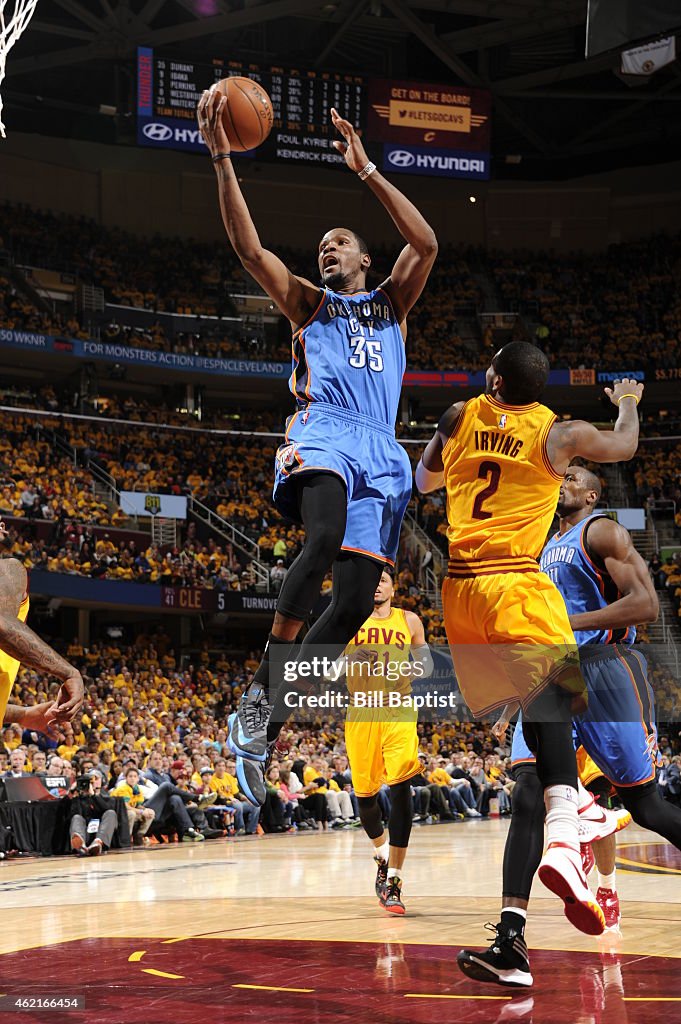 Oklahoma City Thunder v Cleveland Cavaliers