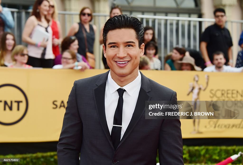 US-ENTERTAINMENT-SAG AWARDS-ARRIVALS