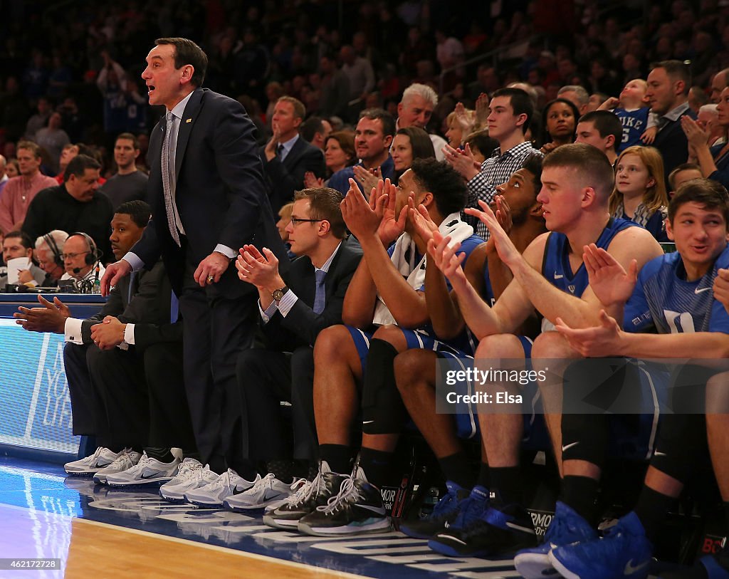 Duke Blue Devils v St. John's Red Storm