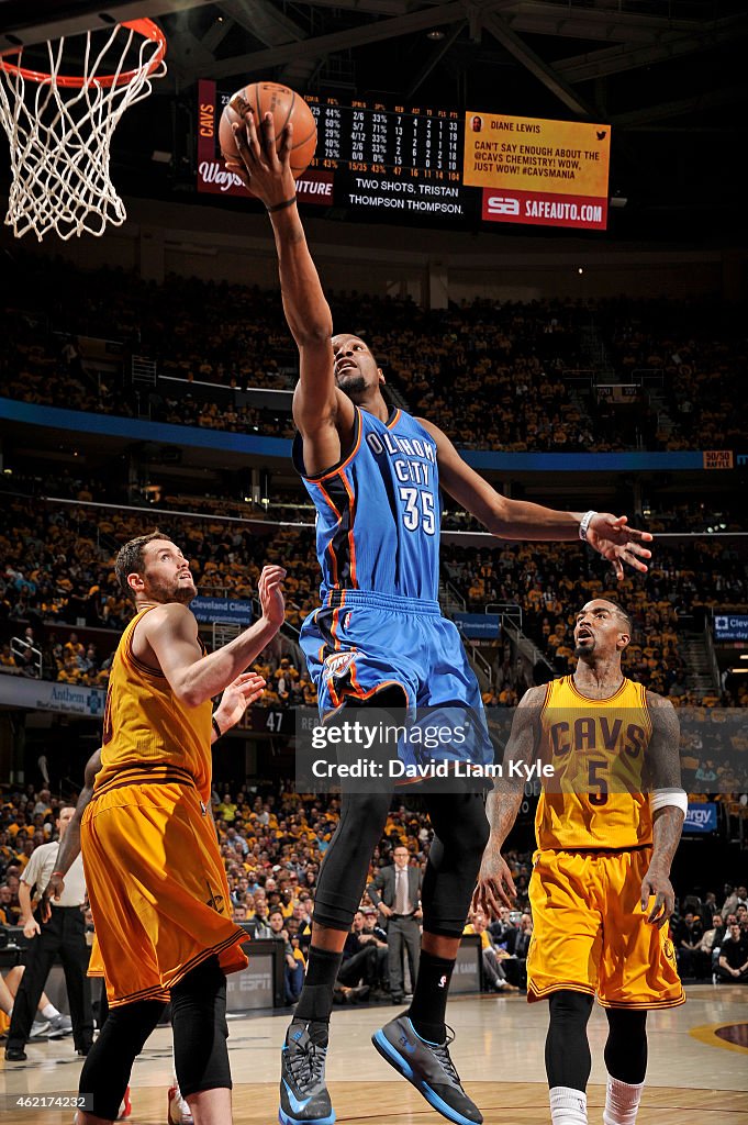 Oklahoma City Thunder v Cleveland Cavaliers